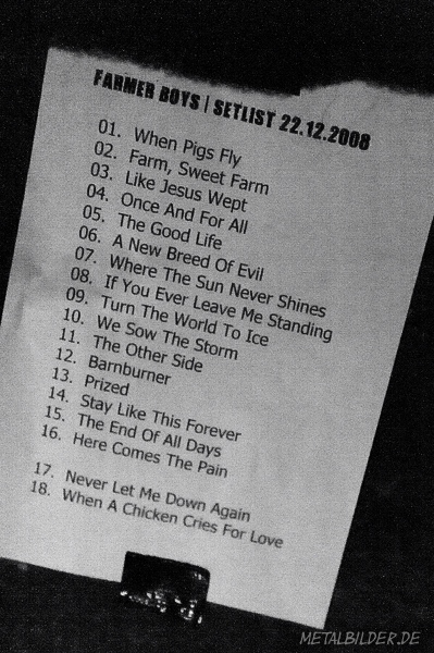 setlist