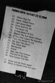 setlist